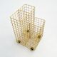 Yellow metal dessert trolley, 1980