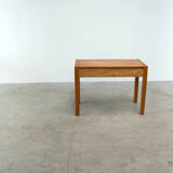 Solid elm desk by Roland Haeusler for Maison Regain