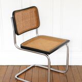Cesca B32 Breuer Chair Made in Italy - Reupholstered seat cane