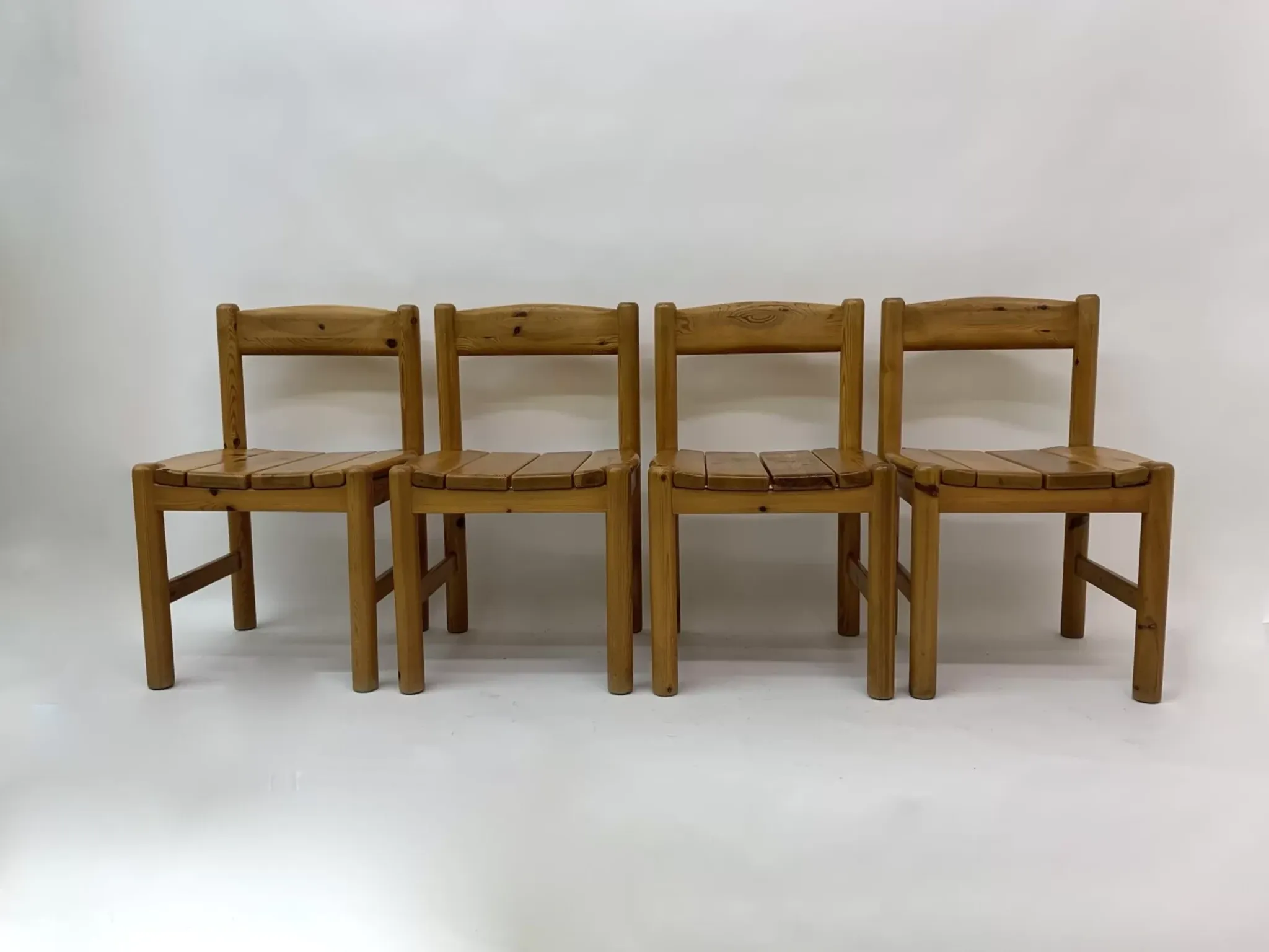 Set of 4 Rainer Daumiller dining chairs, 1970s