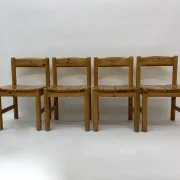 Set of 4 Rainer Daumiller dining chairs, 1970s