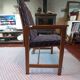 Fauteuil en chêne clair et contreplaqué moulé scandinave