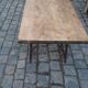Large dining Table solid wood stayed industrial style