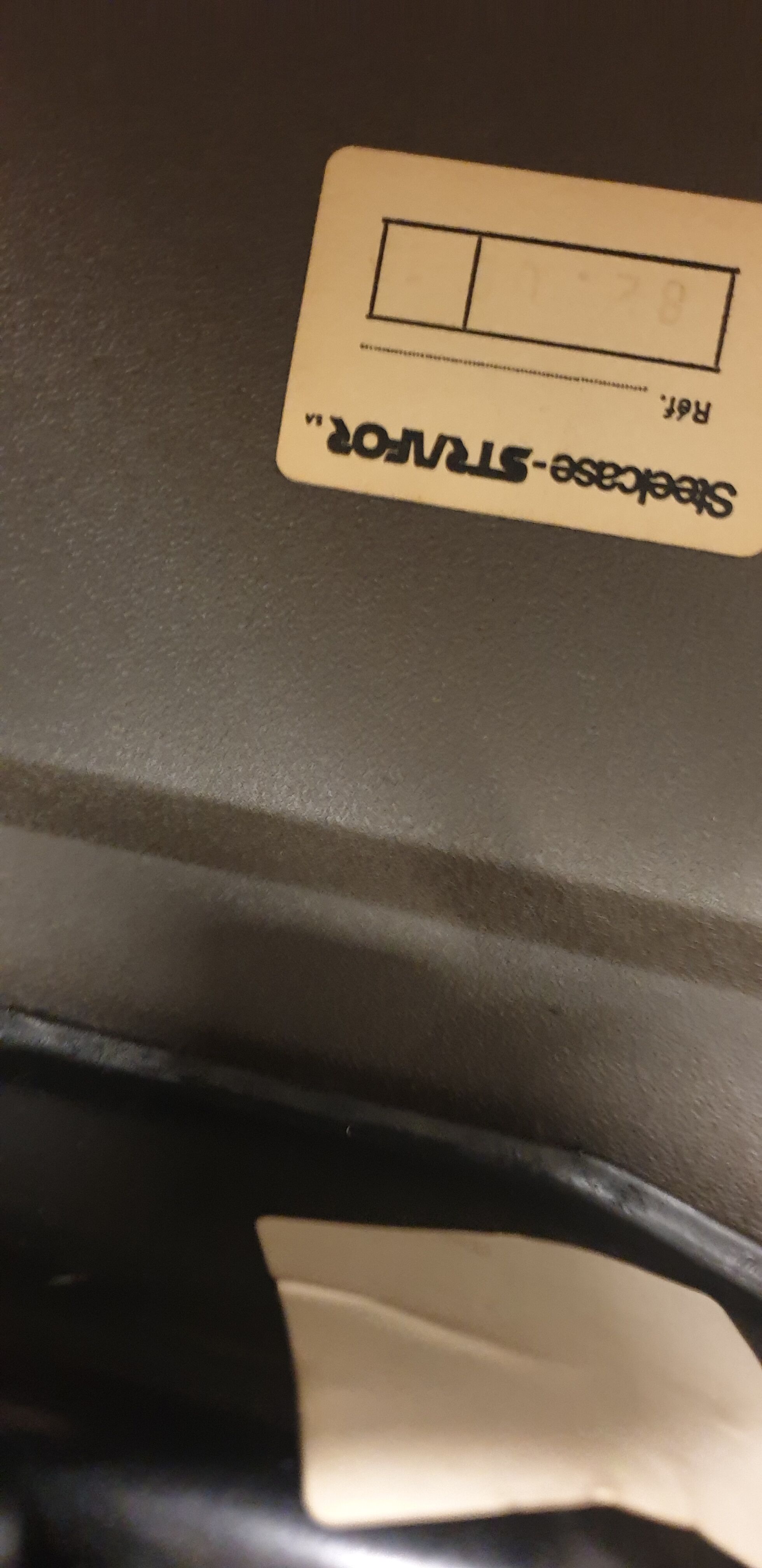 Strafor shell armchair by Randall Buck