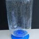 Bubbled glass vase transformable into a photophore