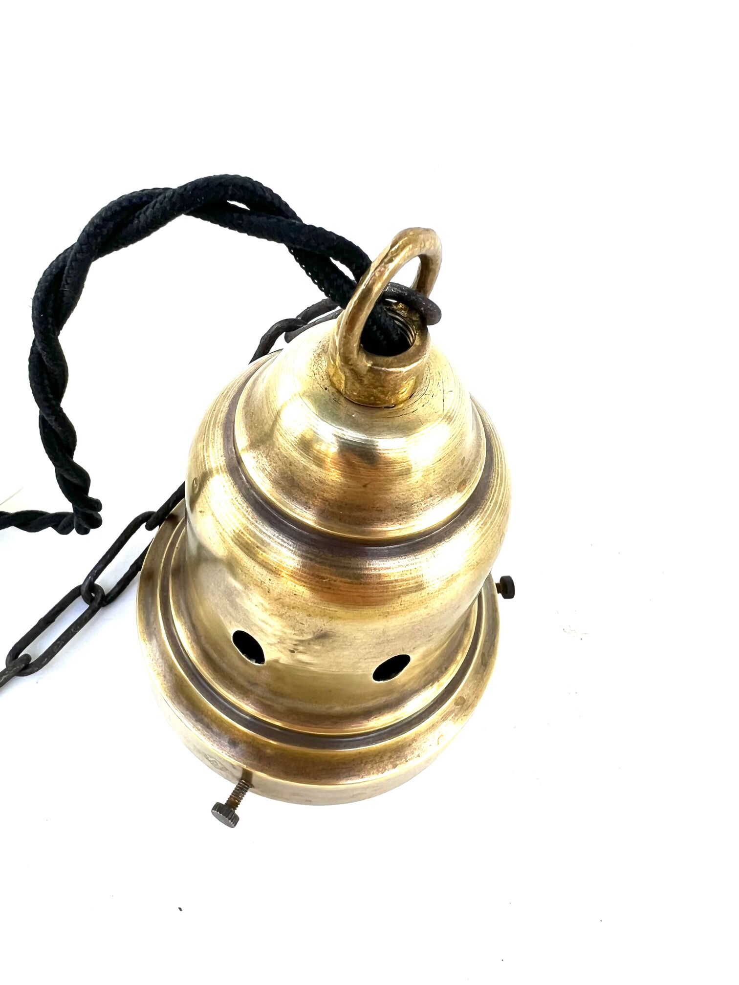 Chandelier 1920 opaline brand bag paris petit modele