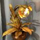 Lampe annees 50/60 fleur
