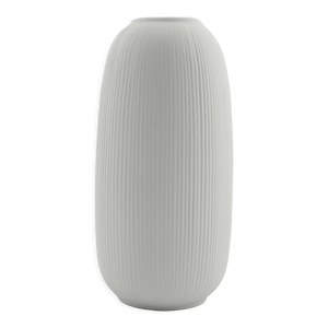 Vase en ceramique gris - clair
