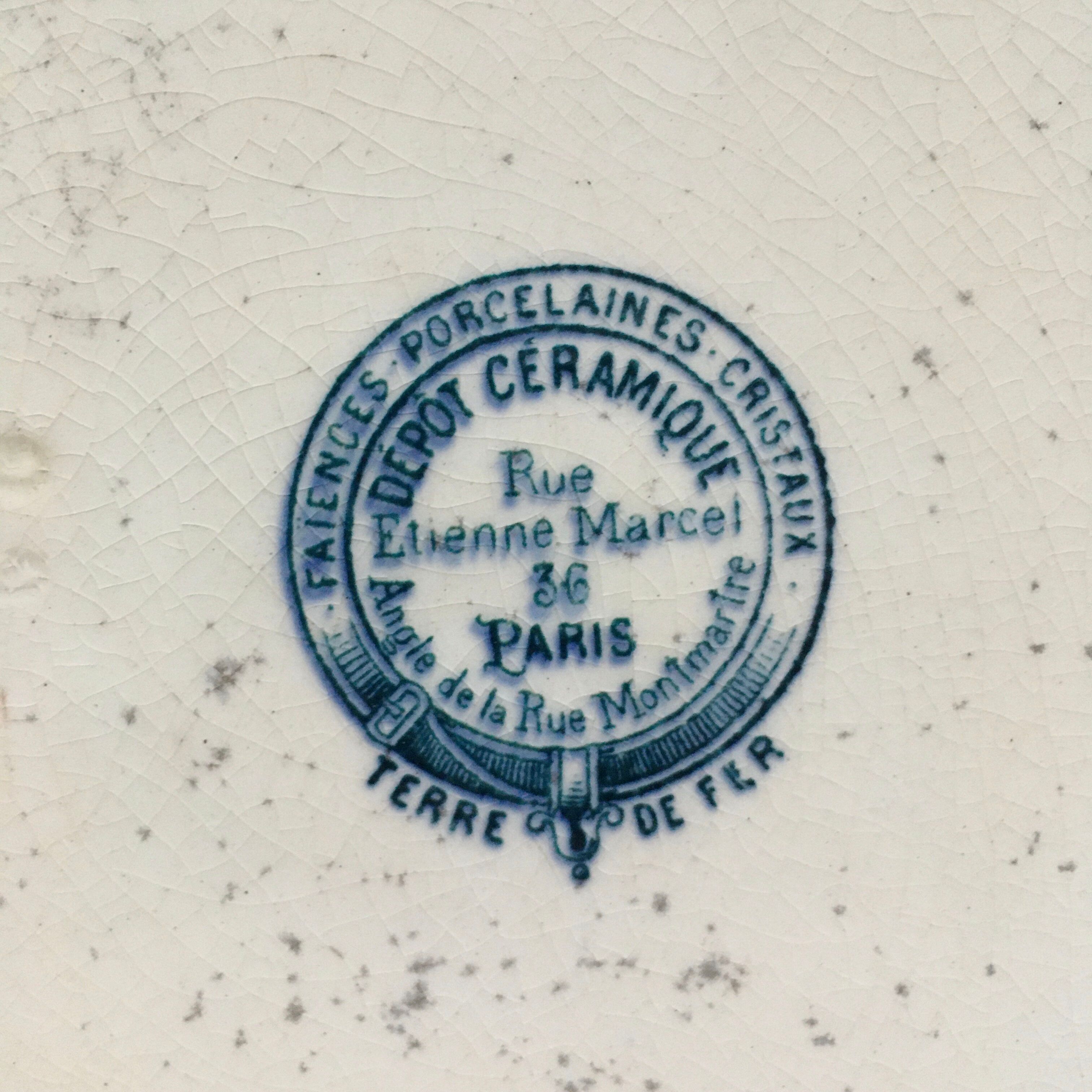 Lot 2 plates Terre de Fer