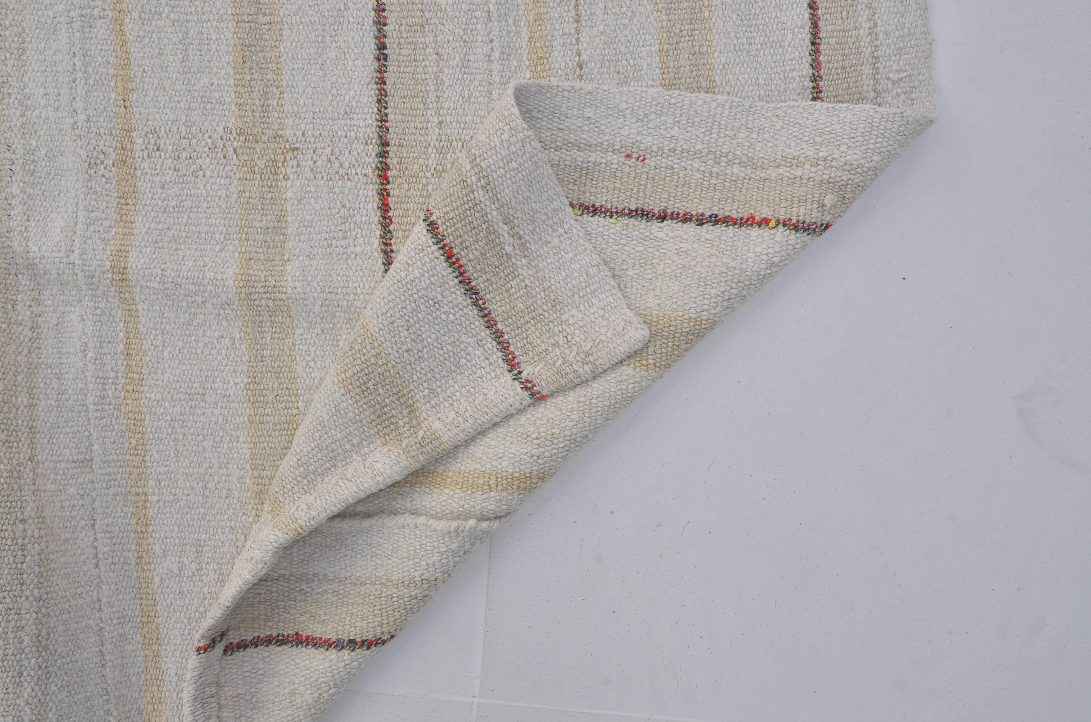 Oushak Stripe Hmep Kilim Rug sku 3661