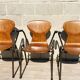 Lot de 4 Fauteuils/ Chaises Eromes Fourmi vintage
