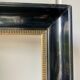 Antique Wooden Frame Black & Gold  62 cm x 49 cm