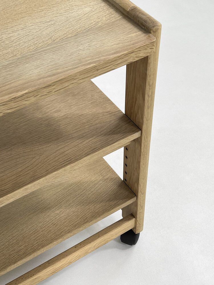Rolling dessert trolley by Guillerme and Chambron for your home.