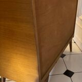 Vintage chest of drawers with compass feet