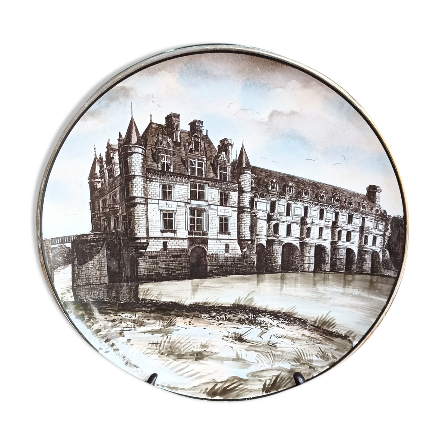 Decorative dish Choisy-le-Roi - Château de Chambord