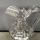 Antique solid crystal jug.
