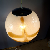 Suspension ball glass Murano/ Venice 43x65 cm D. state SB