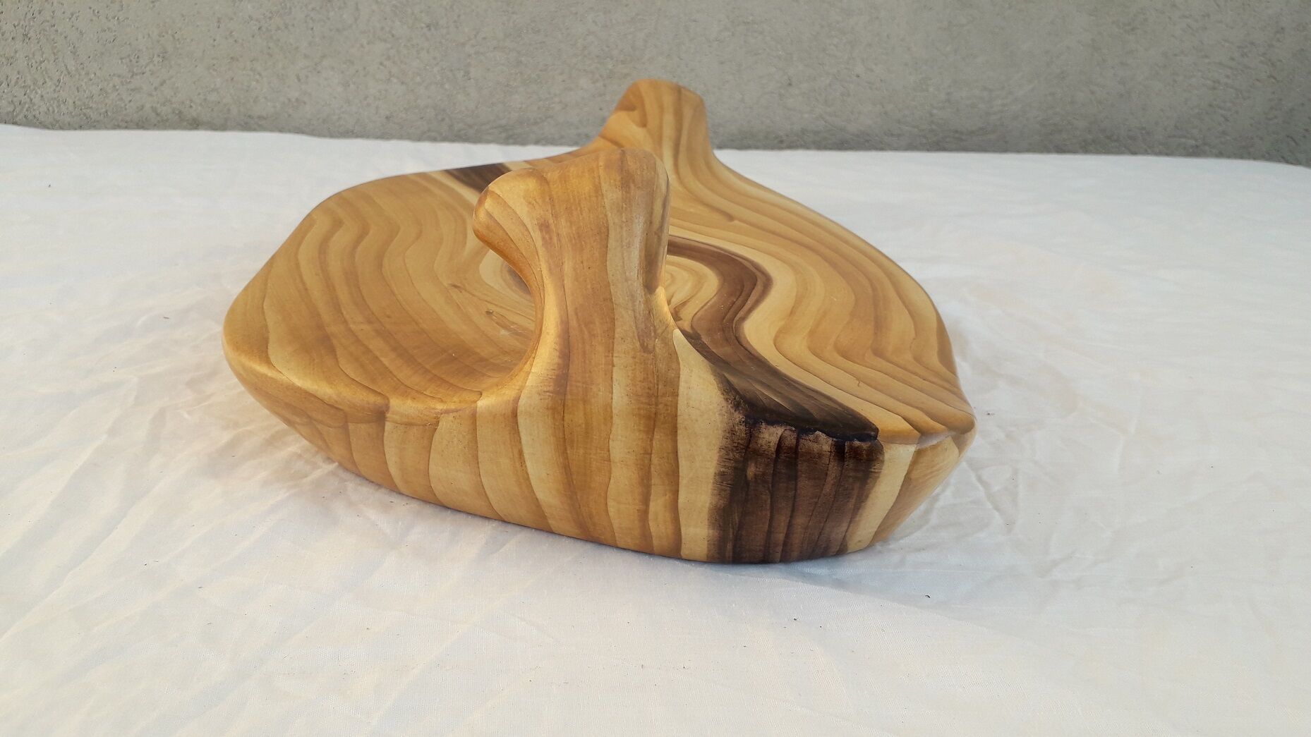 Vallauris ceramic faux wood top