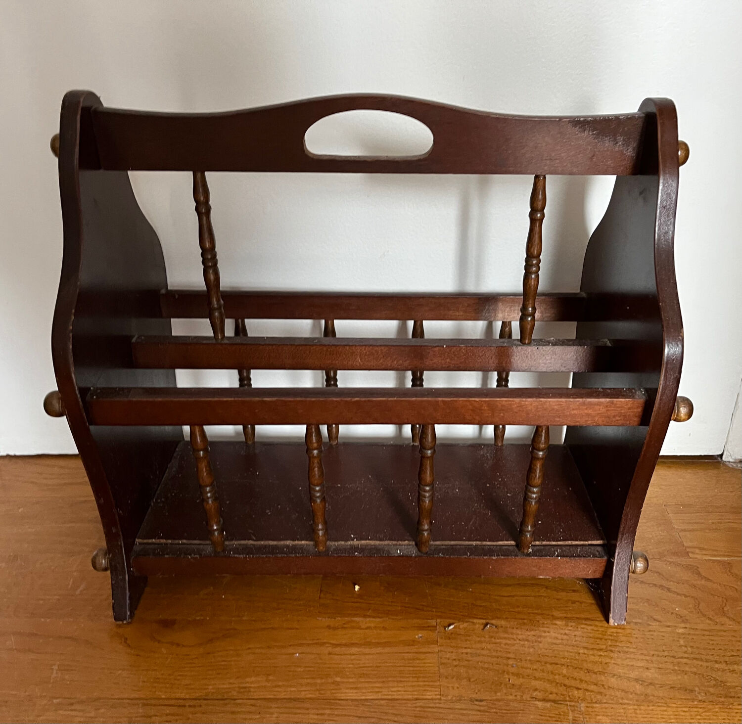 Vintage magazine rack