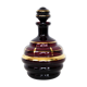 Carafe années 50 en verre fumé