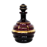 Smoked glass carafe for the 1950s