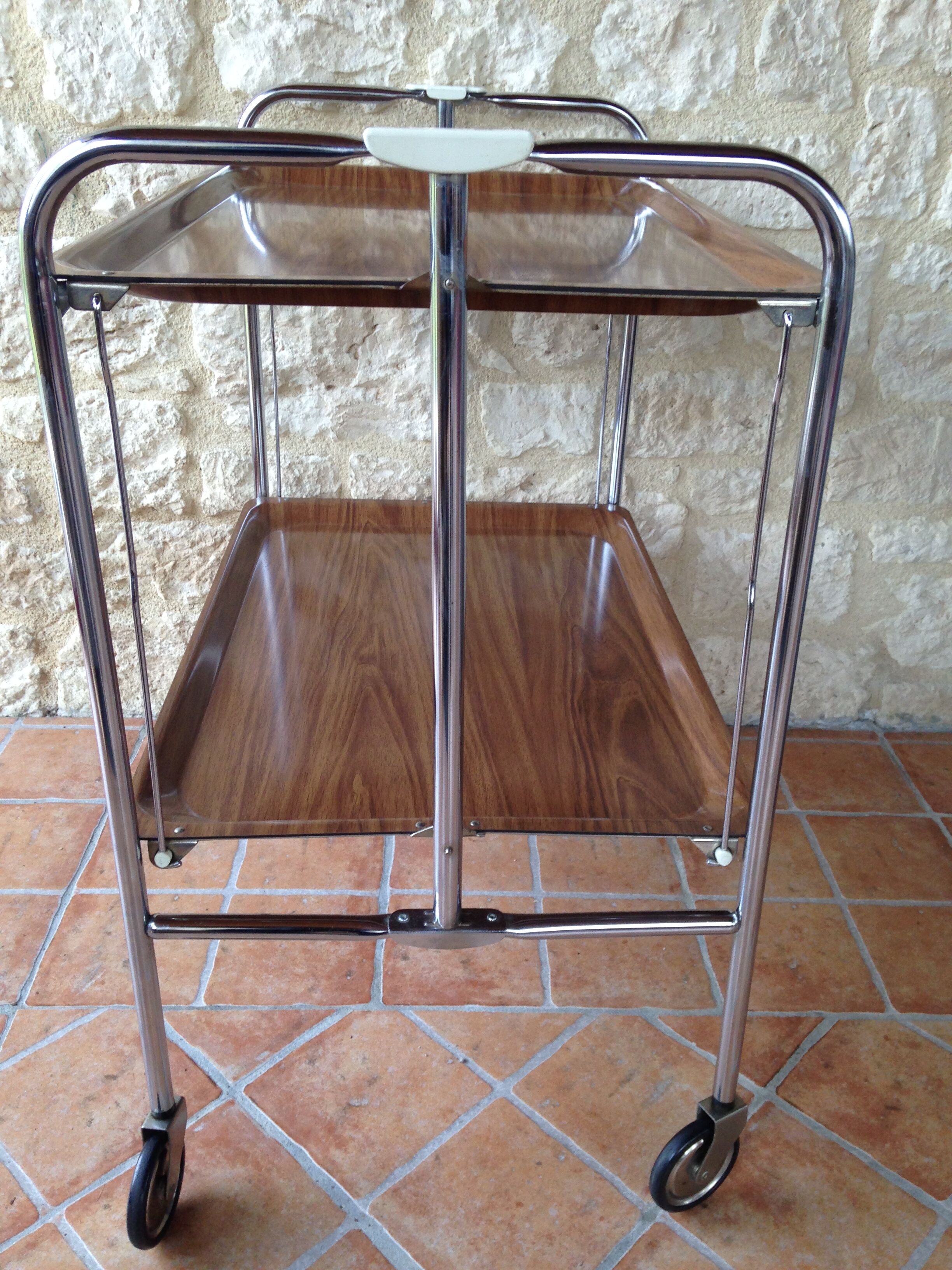 Serving table in formica 60/70