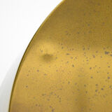 Lampe de bureau en laiton italienne vintage des années 1950 attribuée à Stilnovo