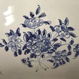 Pair of ceramic moustiers sconces