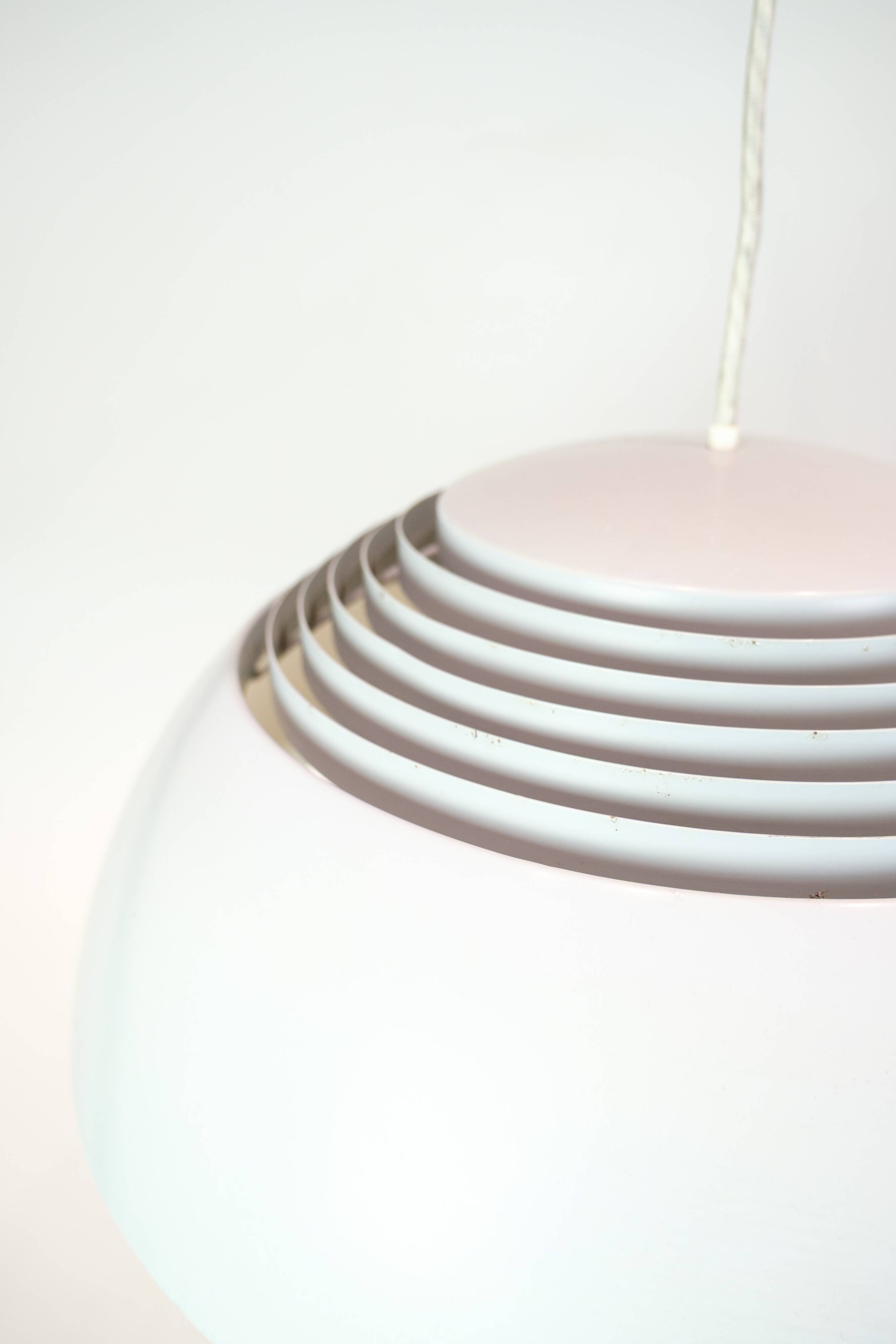 AJ Royal pendant - ceiling lamp - aluminium & steel - grey - Arne Jacobsen - Louis Poulsen - 1960s