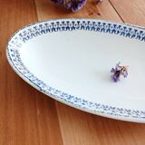 Iron clay dish with earthenware lions