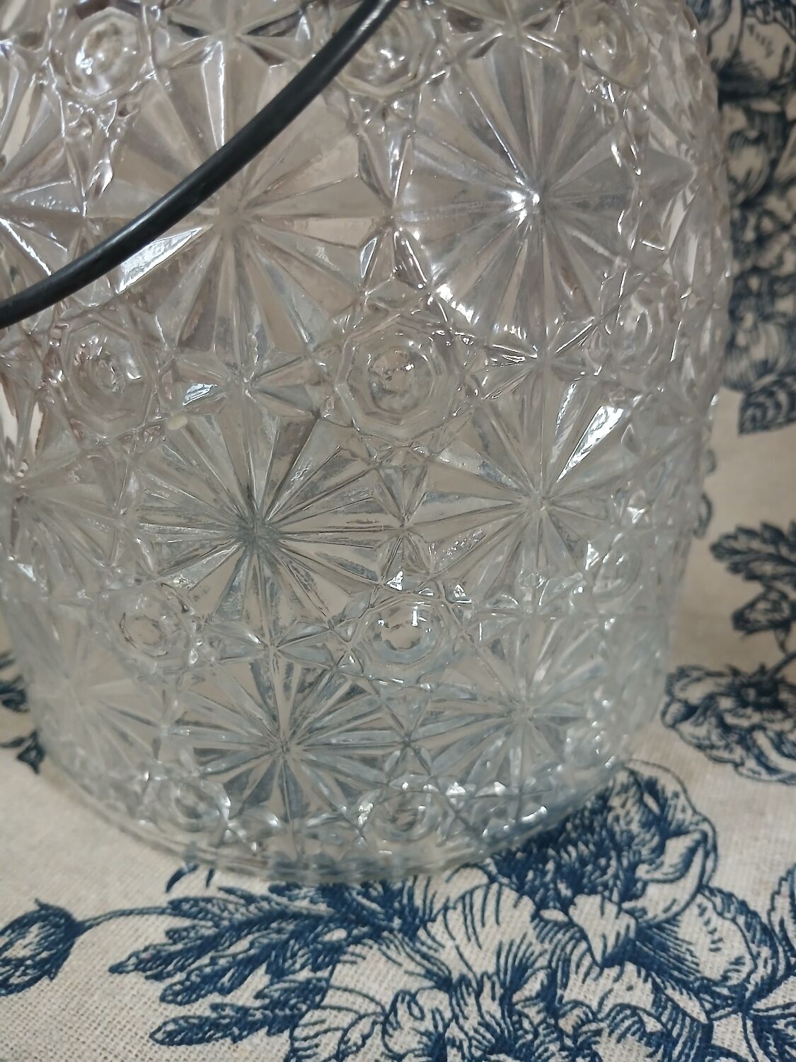 Antique candy dish/biscuit bucket