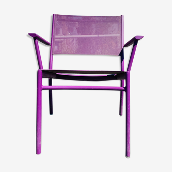 Chaise outdoor violette Le Cèdre Rouge