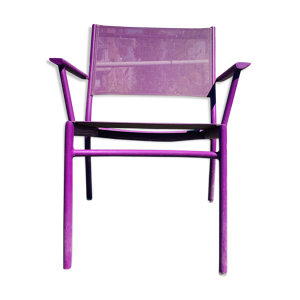 Chaise outdoor violette Le Cèdre