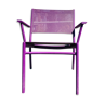 Chaise outdoor violette Le Cèdre Rouge