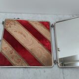 Square barber triptych mirror