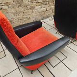 Pair of vintage 70s armchairs