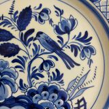 old decorative plate delft blauw