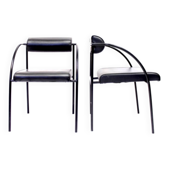 Pair of Viennena armchairs by Rodney Kinsman 1980