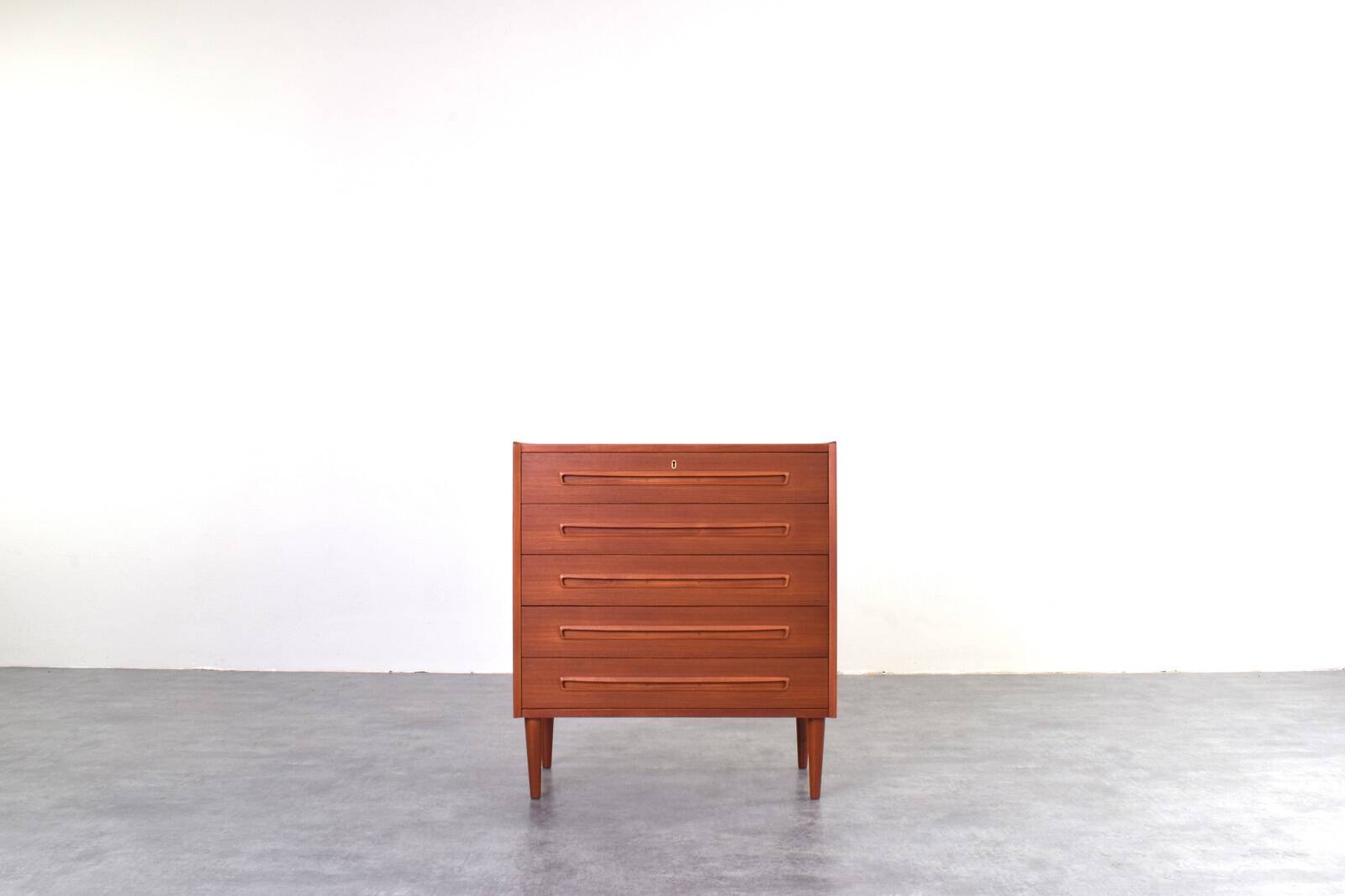 Mid-Century Danish Teak Chest of Drawers, 1960s
