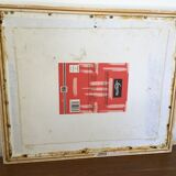 Paint on cardboard