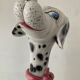 Large Dalmatian in Italian ceramic from the 1970s.