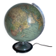 Vintage 1950s Globe Glass Columbus Political Edition World Map - 34