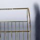 50s magazine rack in brass and scoubidou
