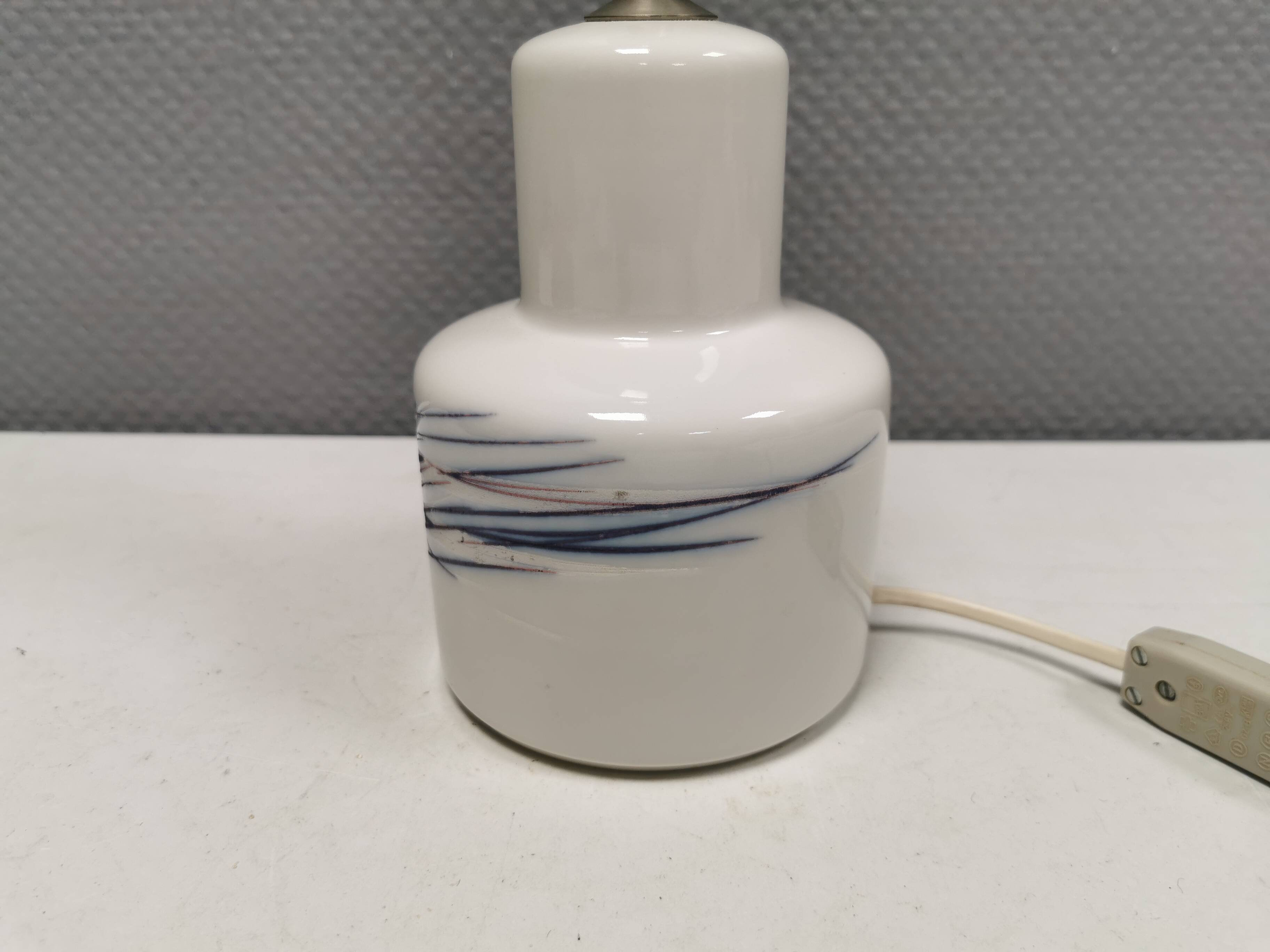 Royal Copenhagen Avena porcelain table lamp no. 22792, designed by Ivan Weiss (IW)