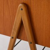 Scandinavian teak bedside table