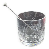 Tableware crystal ice bucket H 15.5 cm, diameter 15 cm