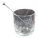 Tableware crystal ice bucket H 15.5 cm, diameter 15 cm