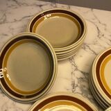 Lot of 12 Keramos plates 1970