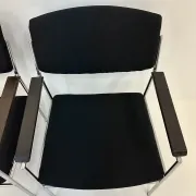 Gijs van der Sluis minimalist lounge chair, 1970s