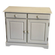 Gray pine sideboard